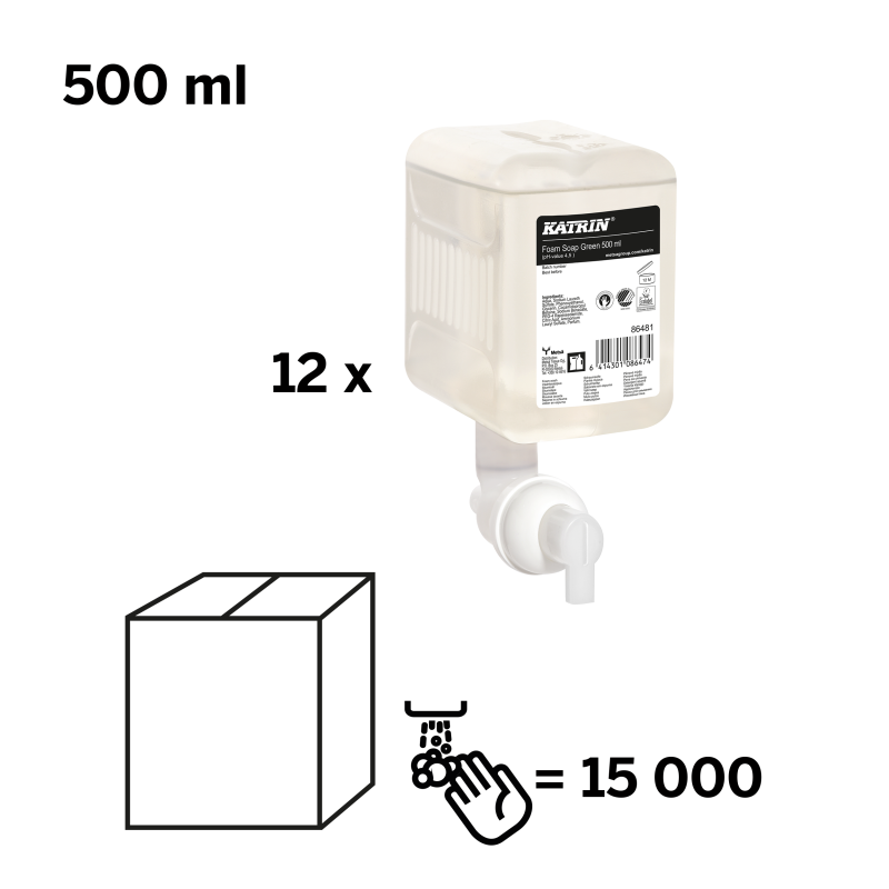 86481_katrin_foam_soap_green_500_ml_innehåll.png