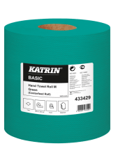 Katrin Ręczniki centralnie dozowane Katrin Basic Hand Towel Roll M 150 Green