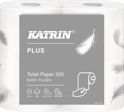Katrin Papier toaletowy standard Katrin Plus Toilet 300 Easy Flush
