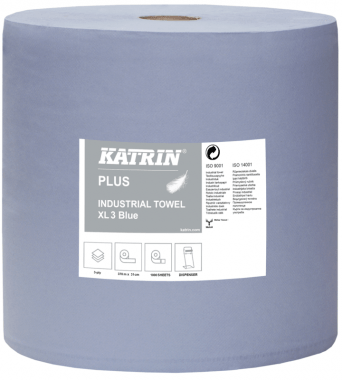 Katrin Czyściwa przemysłowe papierowe Katrin Plus Industrial Towel XL3 Blue
