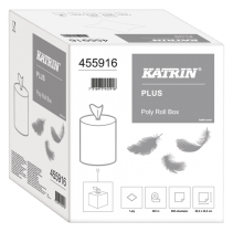 Katrin Czyściwa przemysłowe włókninowe Katrin Plus Poly roll box