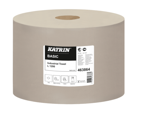 Katrin Czyściwa przemysłowe papierowe Katrin Basic Industrial Towel L 1200 Low Pallet