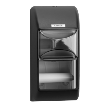 Katrin Dozownik na papier toaletowy standard Katrin Toilet 2-Roll Dispenser - Black
